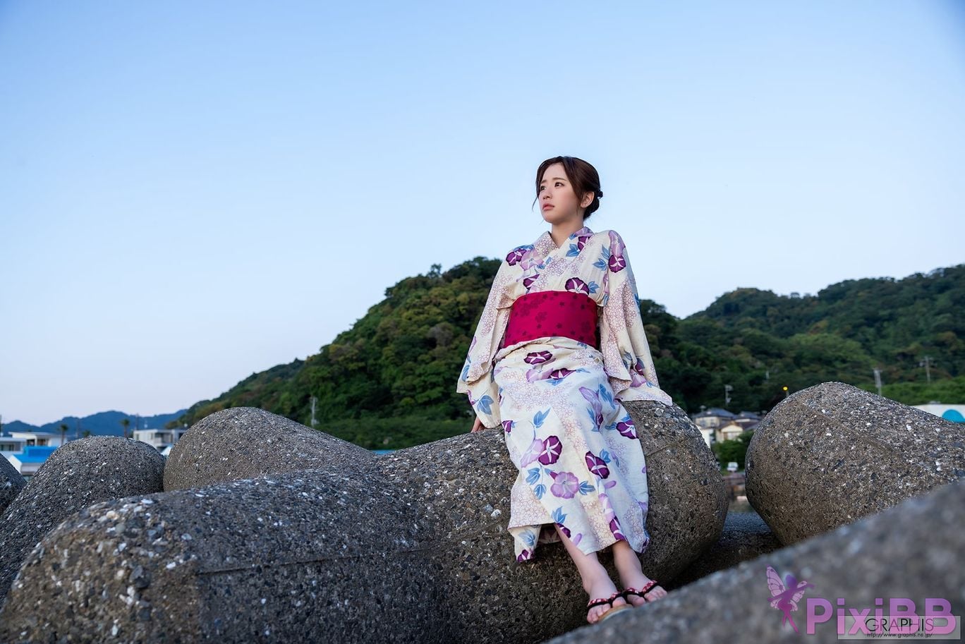 Japanese Idol Mirei Uno Graphis Gals Ephemerality Vol.6 7 8 PixiBB.COM 006