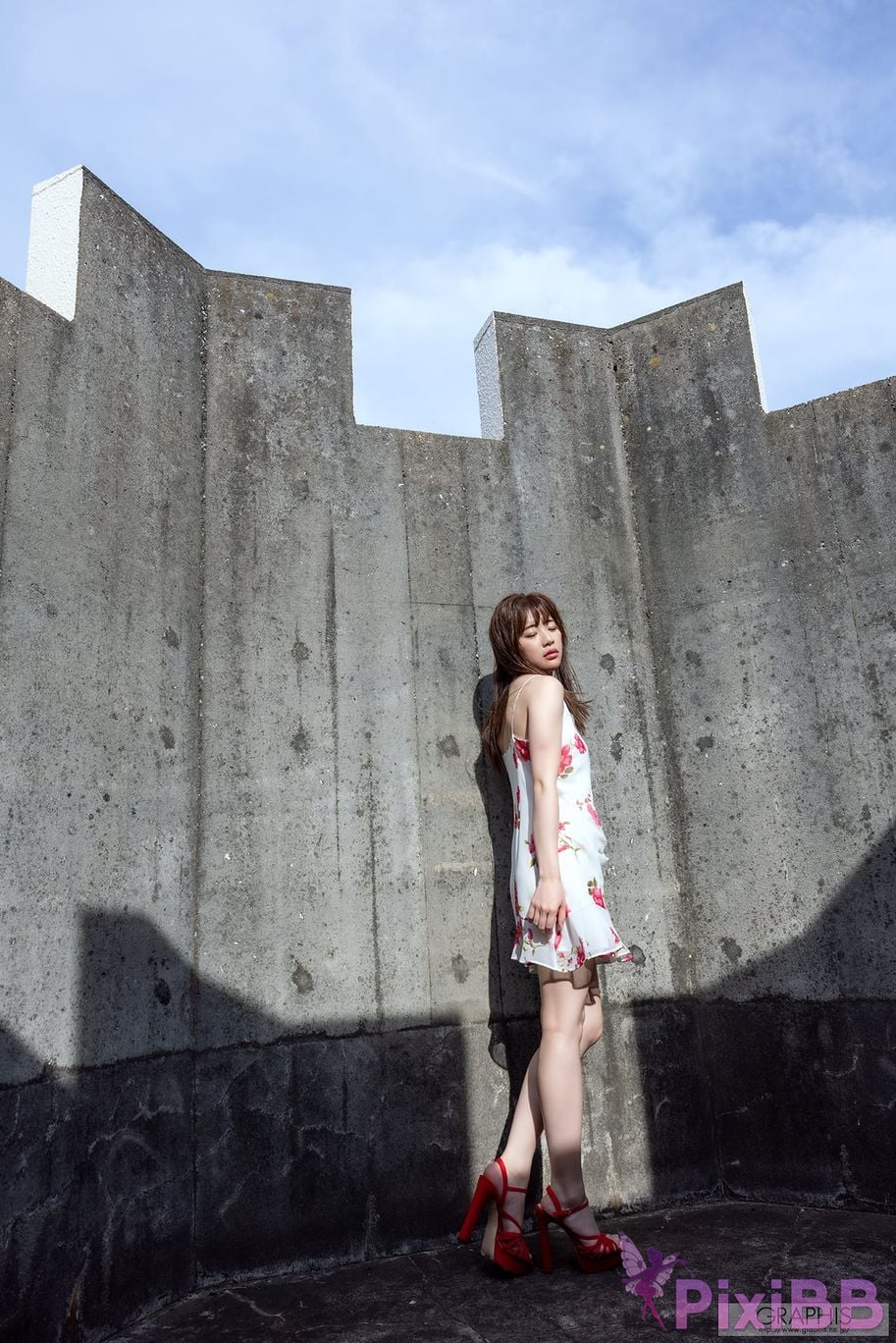 Japanese Idol Mirei Uno Graphis Gals Ephemerality Vol.6 7 8 PixiBB.COM 041