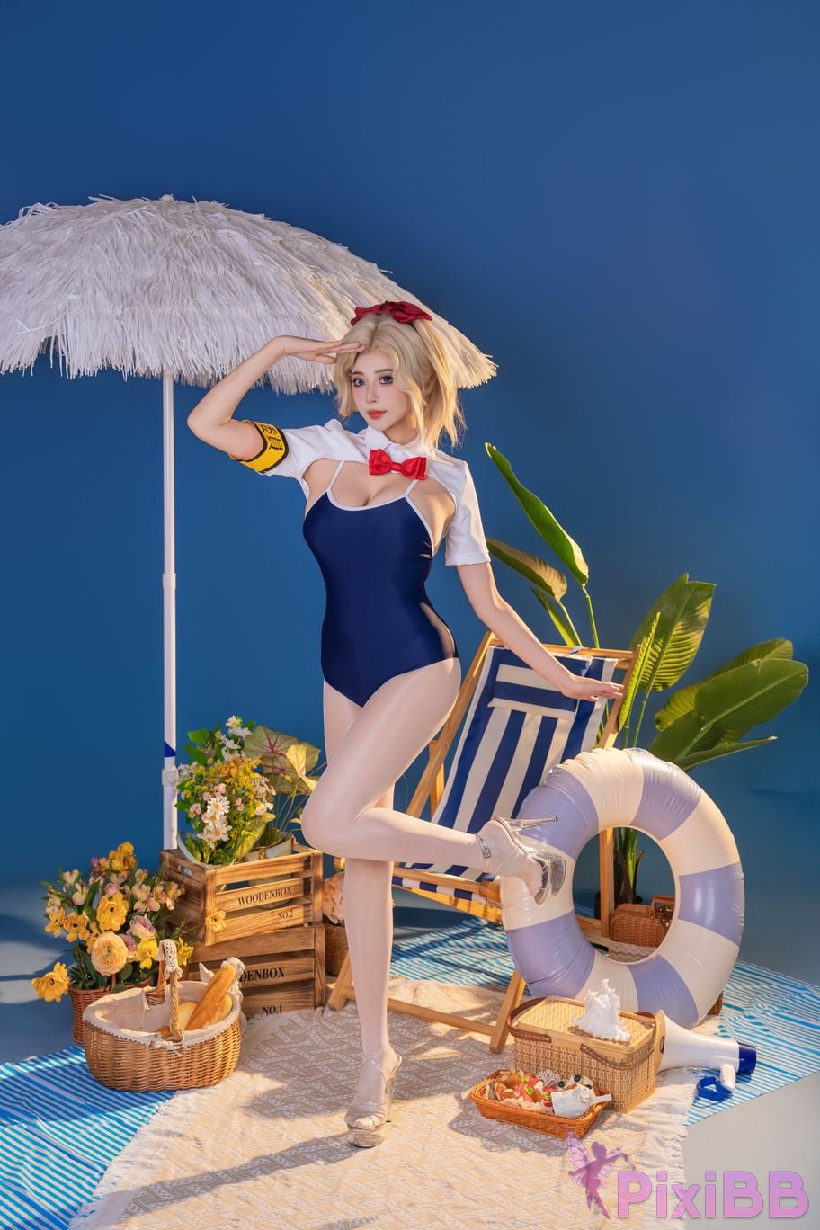 Cosplayer Nai tide chan nice Milk peach Xia Ji PixiBB.COM 004