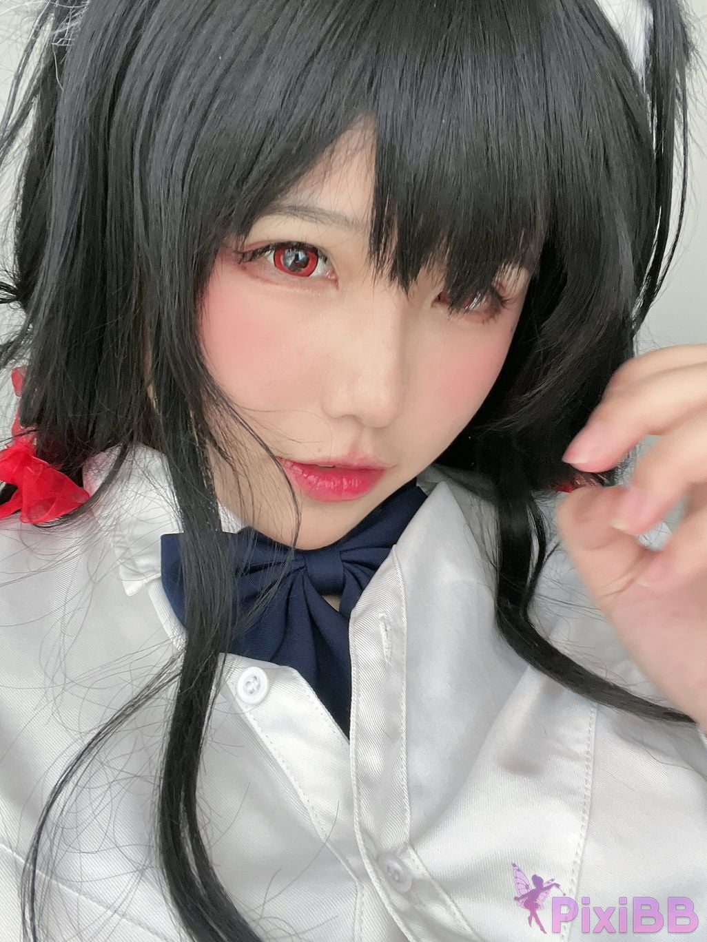 Cosplayer Ah Ban is very happy today azur lane Dafeng jk PixiBB.COM 074