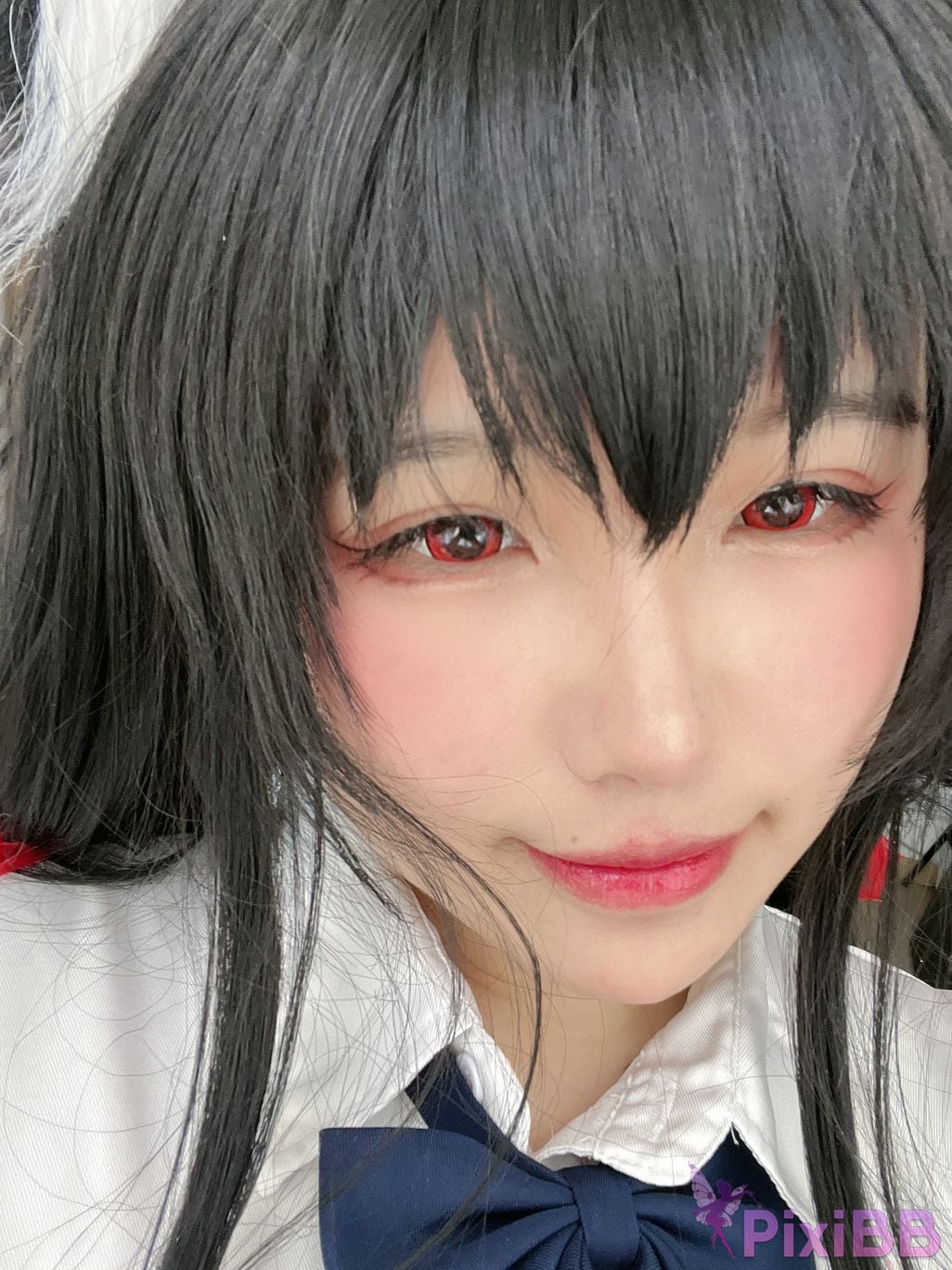 Cosplayer Ah Ban is very happy today azur lane Dafeng jk PixiBB.COM 080