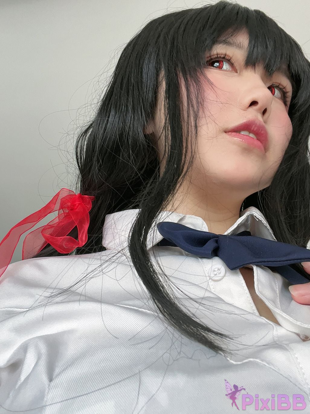 Cosplayer Ah Ban is very happy today azur lane Dafeng jk PixiBB.COM 081
