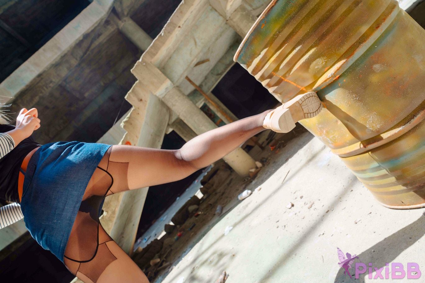 Coser Xing lan shi lan lan jiao lan mei ya PixiBB.COM 007