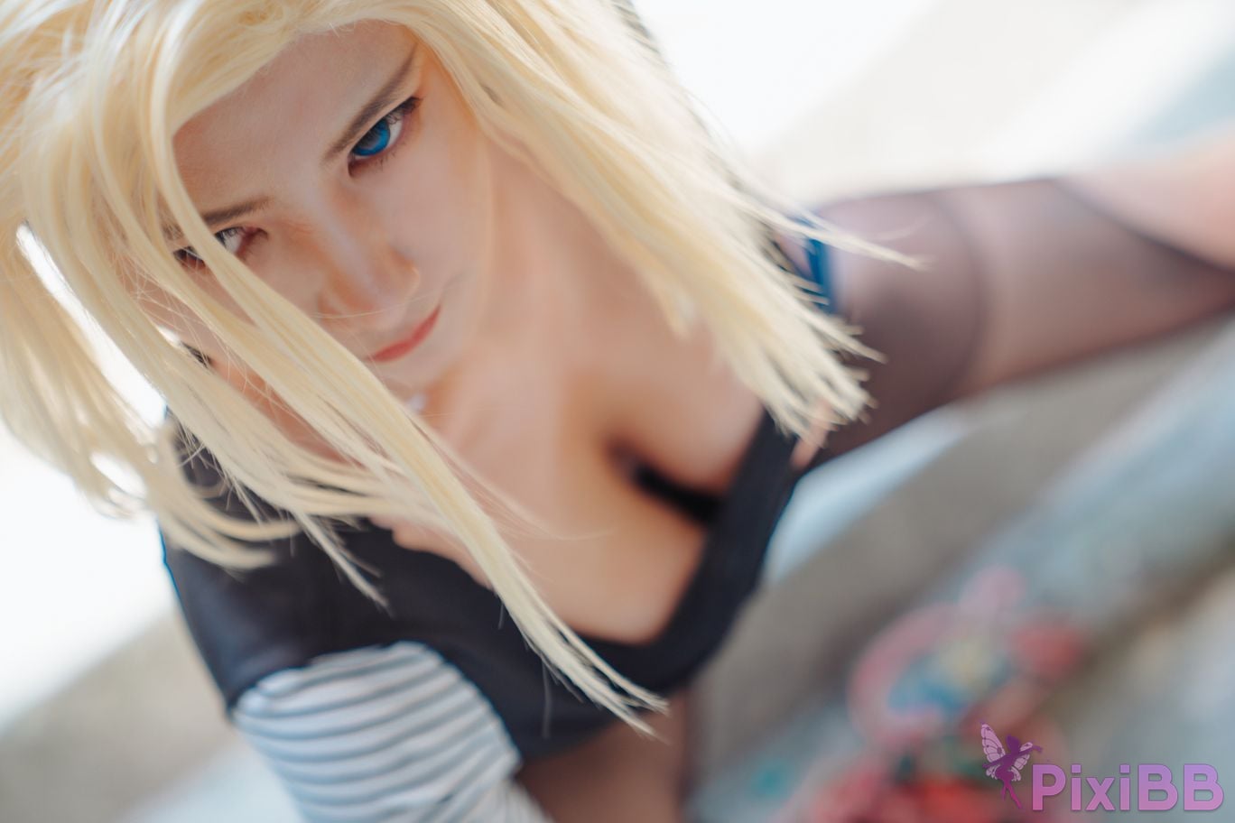 Coser Xing lan shi lan lan jiao lan mei ya PixiBB.COM 009