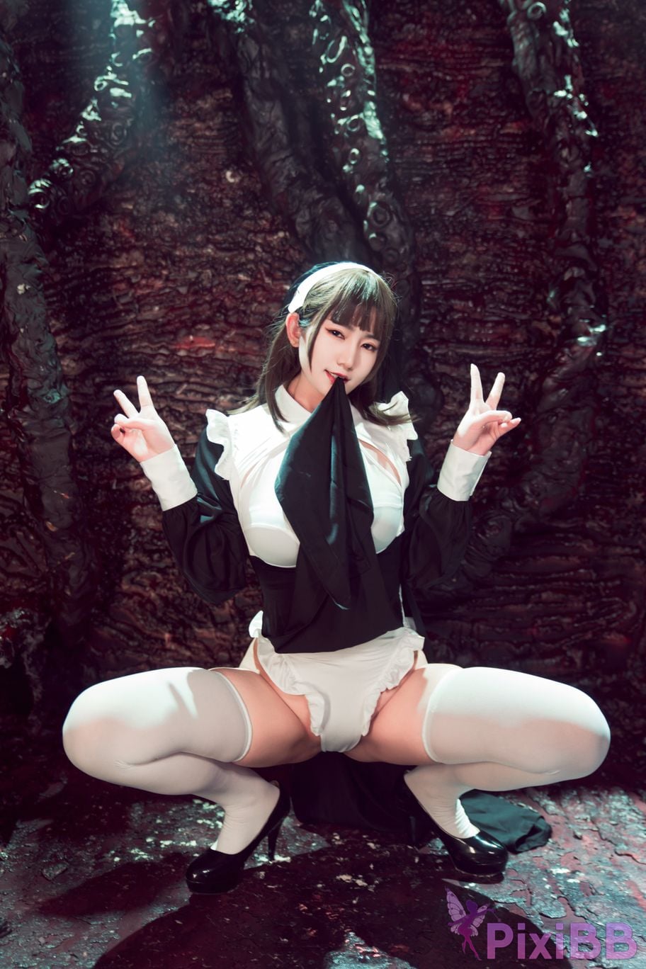 Coser Xing lan shi lan lan jiao lan mei ya PixiBB.COM 074