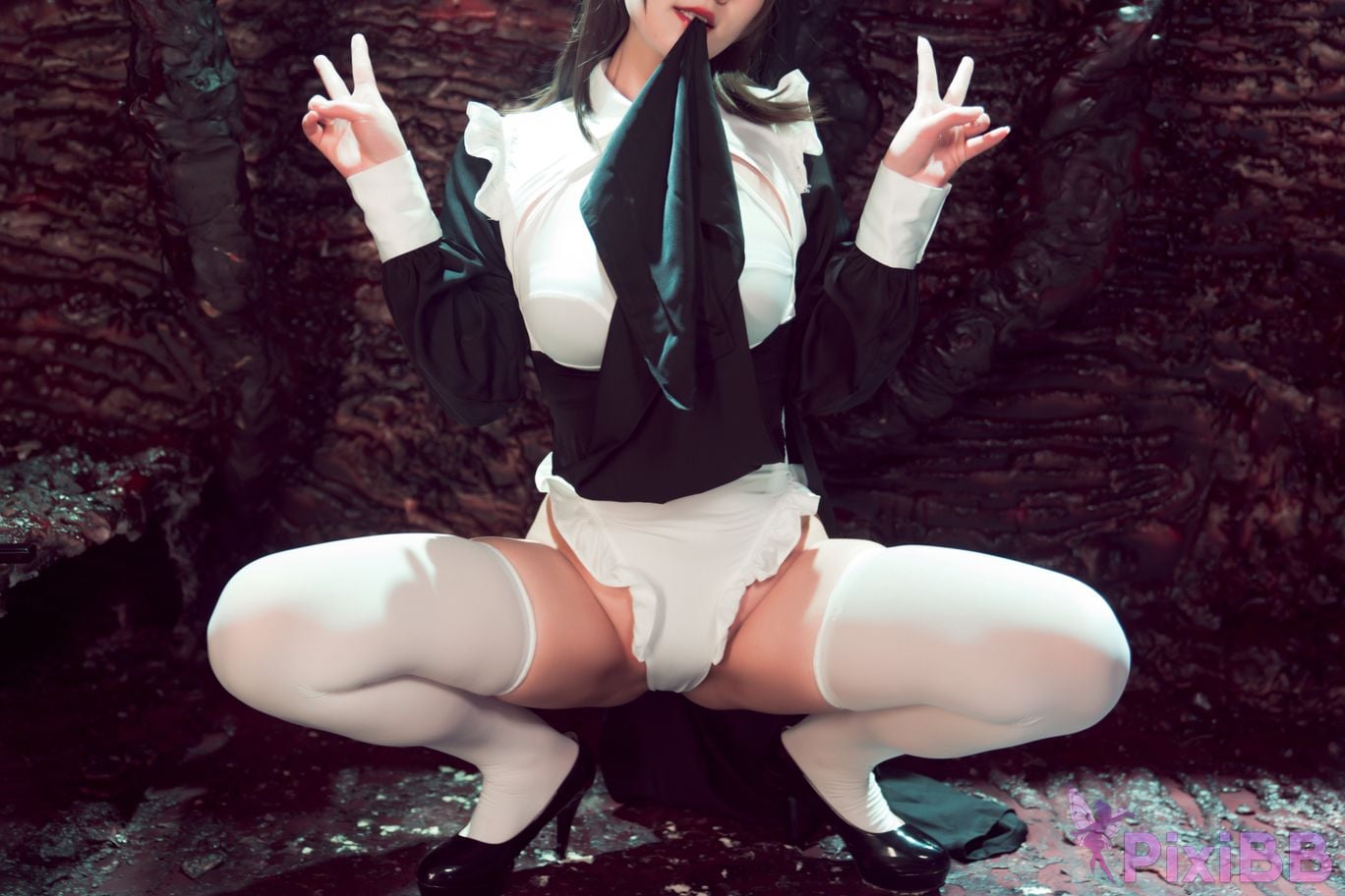 Coser Xing lan shi lan lan jiao lan mei ya PixiBB.COM 075