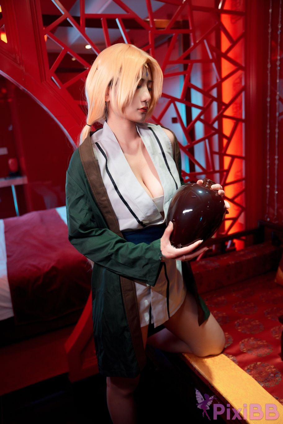 Coser Xing lan shi lan lan jiao lan mei ya PixiBB.COM 003