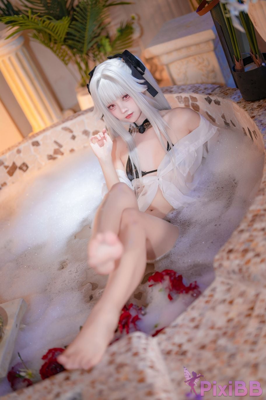 Cosplayer Big roll small Beautiful Girl Wanhua Mirror pool PixiBB.COM 028