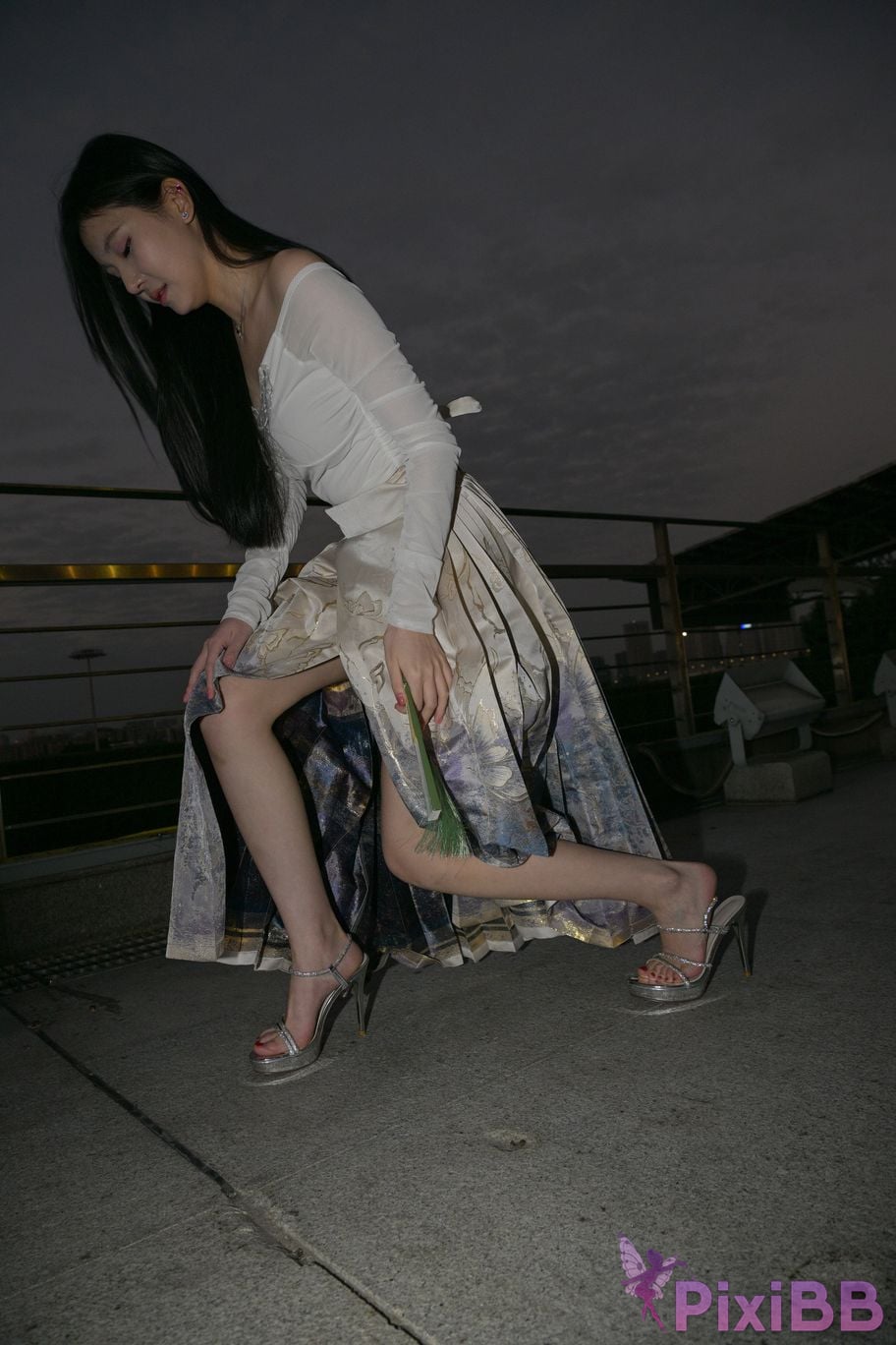 Featured Street Photography Works No.5657 Chinese style horse faced skirt with a bowl of fish PixiBB.COM 077