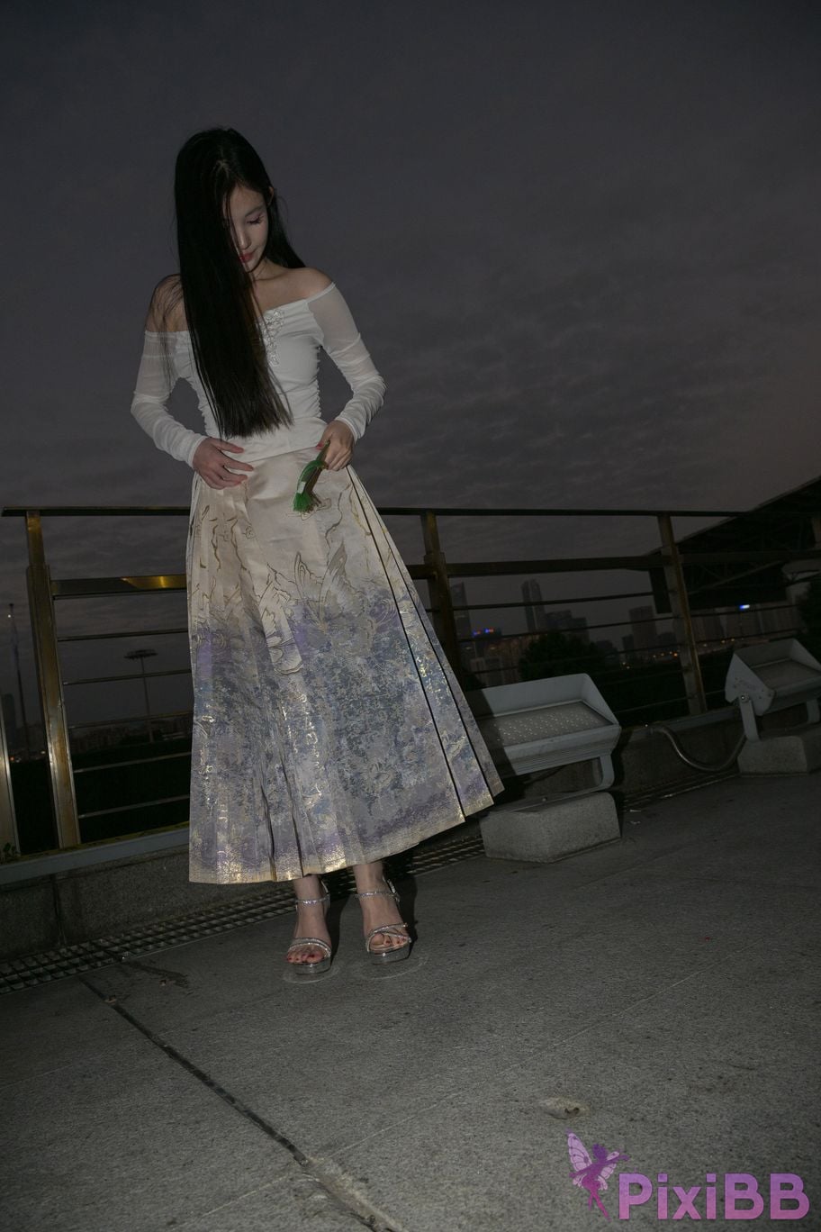Featured Street Photography Works No.5657 Chinese style horse faced skirt with a bowl of fish PixiBB.COM 078