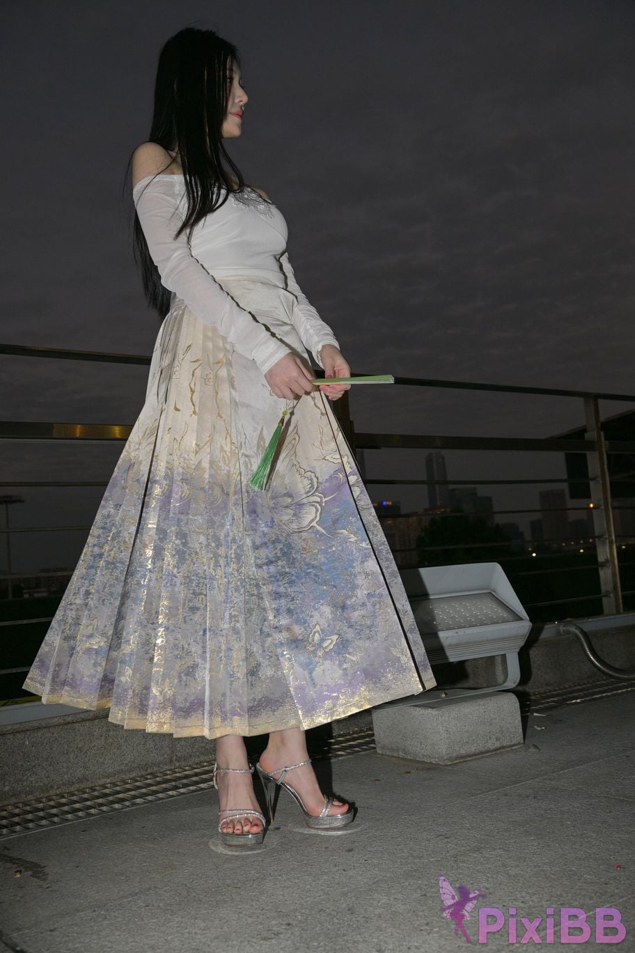 Featured Street Photography Works No.5657 Chinese style horse faced skirt with a bowl of fish PixiBB.COM 088