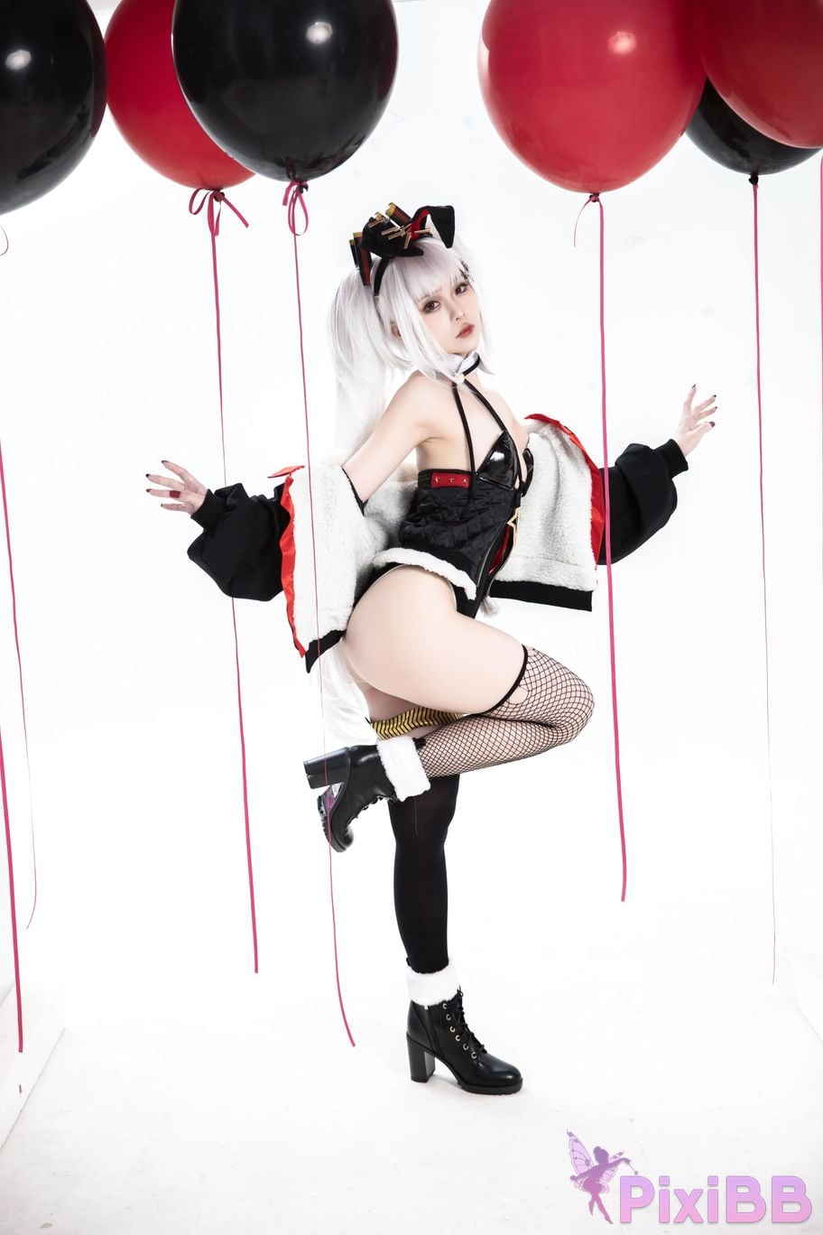 Cosplayer G44 wont get hurt Blue Archive Raw salt is love PixiBB.COM 028