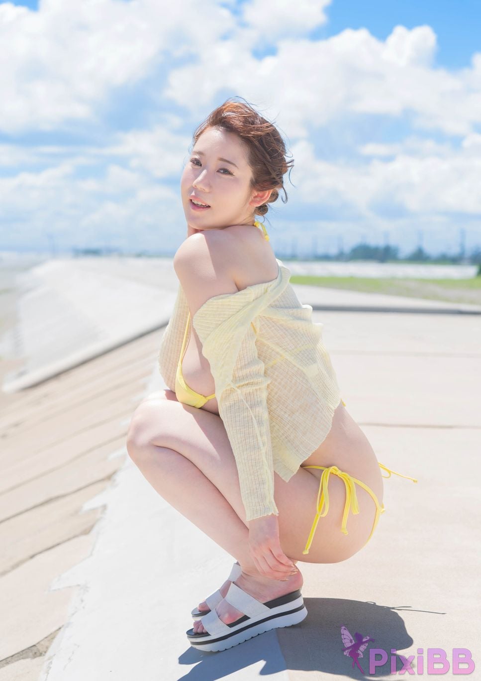 Japanese Idol Minato Haru Minamiha Ryu The highest level of healing PixiBB.COM 013