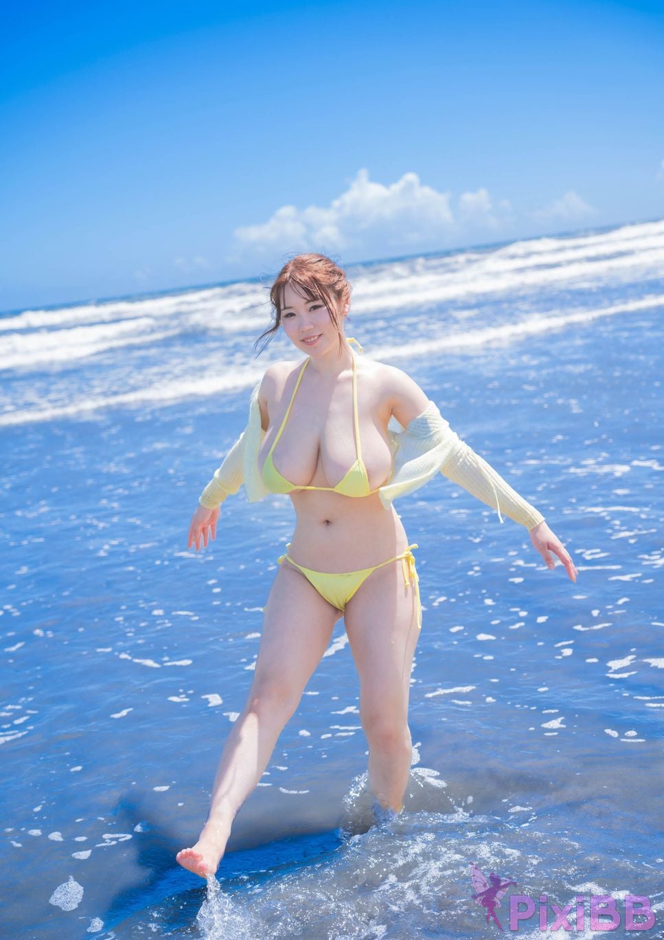 Japanese Idol Minato Haru Minamiha Ryu The highest level of healing PixiBB.COM 026