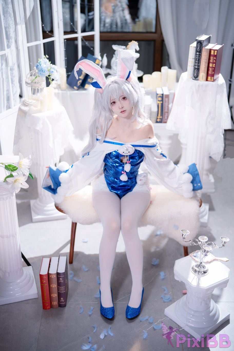 Cosplayer Do you like Airi azur lane Lafite rabbit PixiBB.COM 001