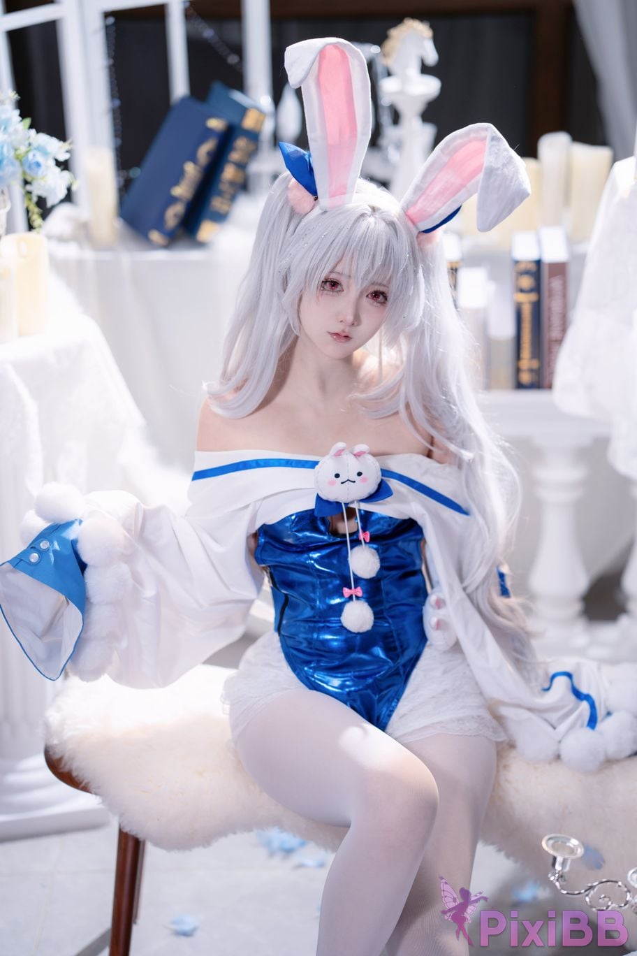 Cosplayer Do you like Airi azur lane Lafite rabbit PixiBB.COM 003