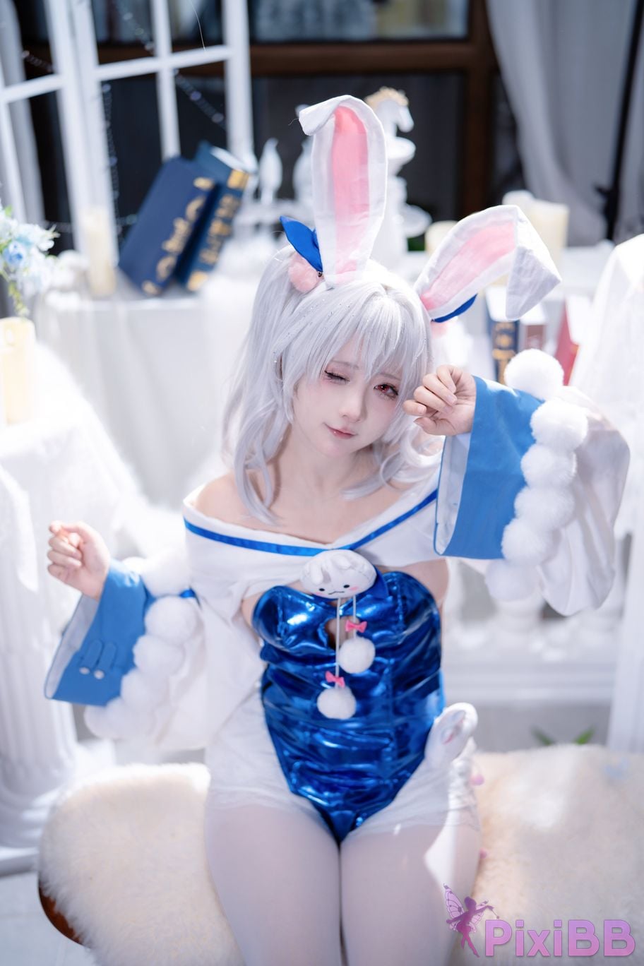 Cosplayer Do you like Airi azur lane Lafite rabbit PixiBB.COM 005