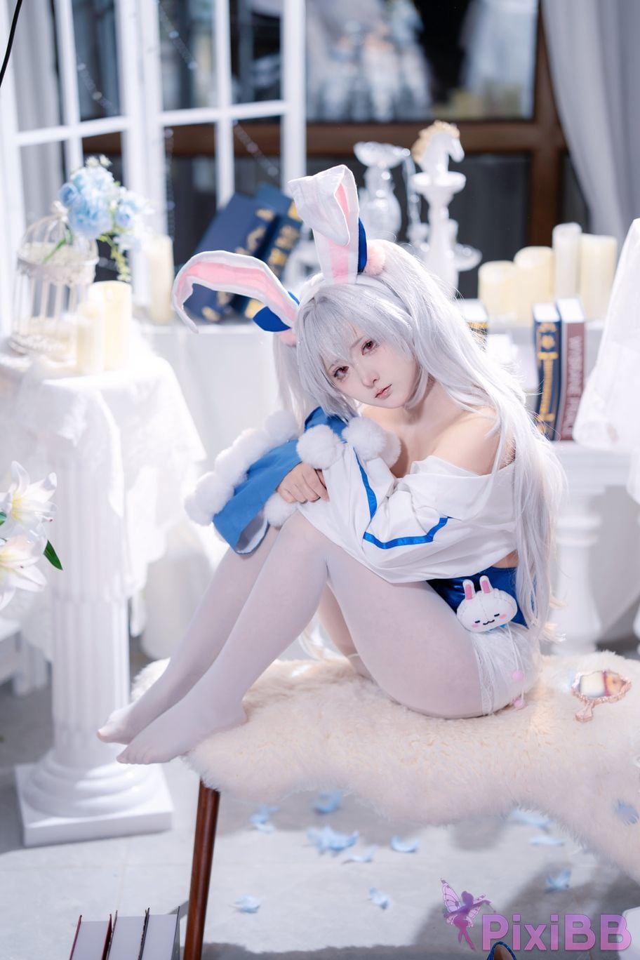 Cosplayer Do you like Airi azur lane Lafite rabbit PixiBB.COM 006