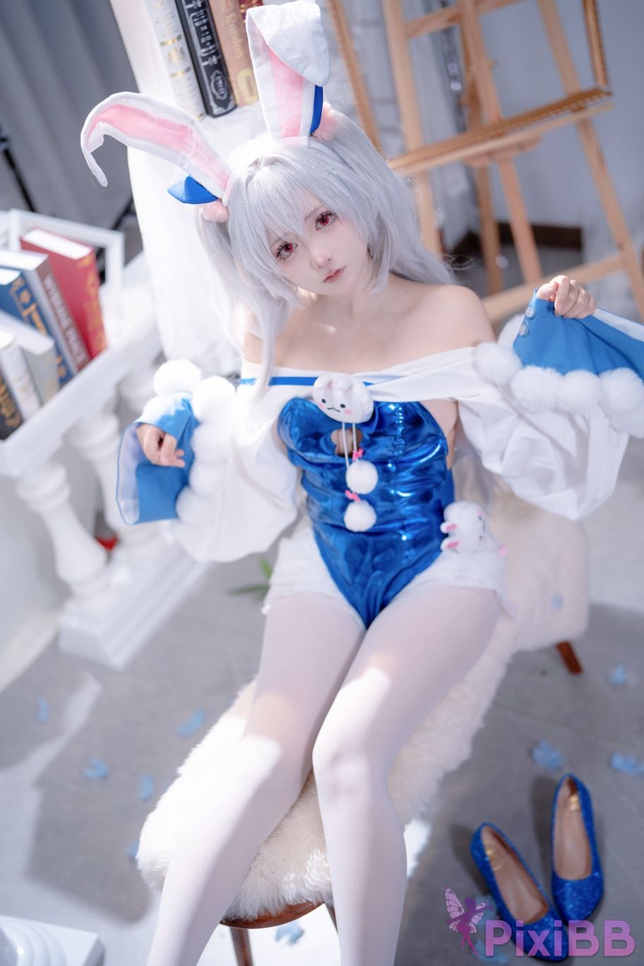 Cosplayer Do you like Airi azur lane Lafite rabbit PixiBB.COM 008