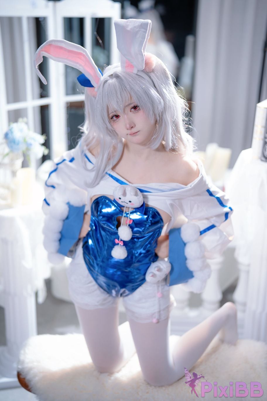 Cosplayer Do you like Airi azur lane Lafite rabbit PixiBB.COM 011