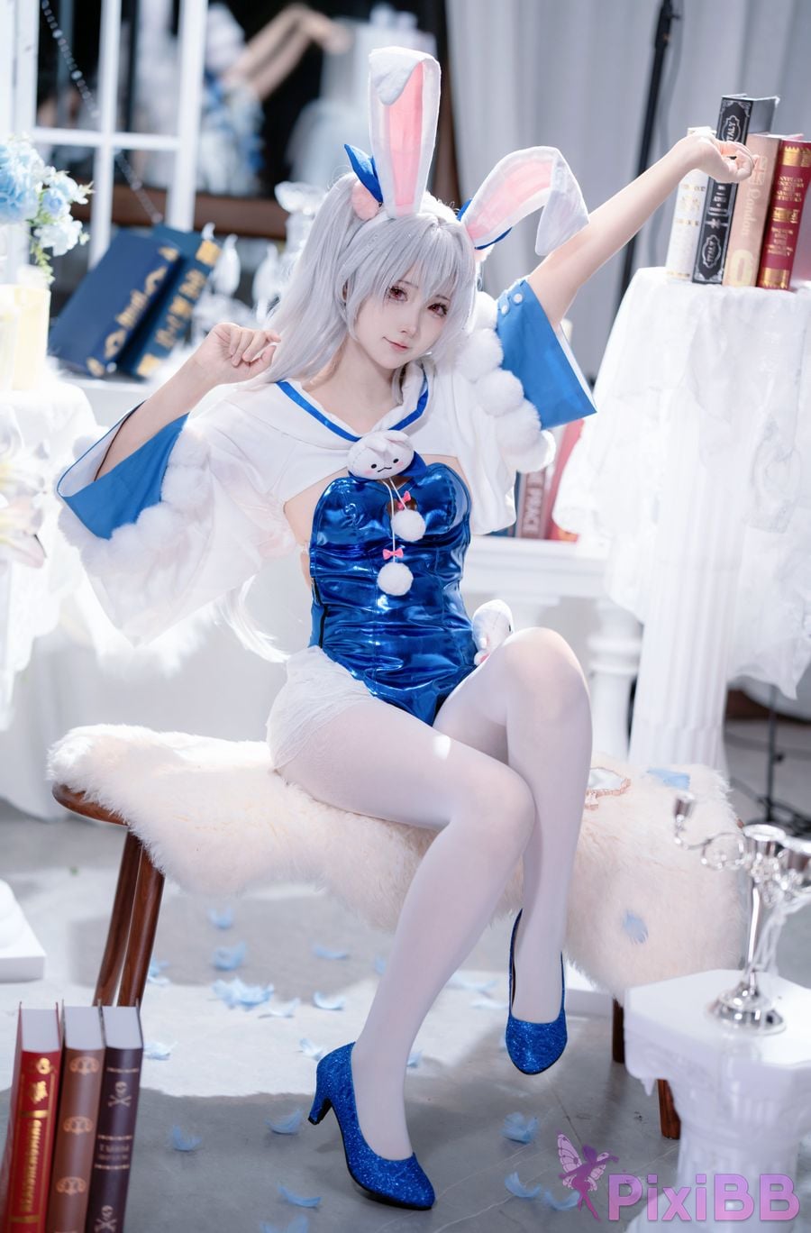 Cosplayer Do you like Airi azur lane Lafite rabbit PixiBB.COM 012
