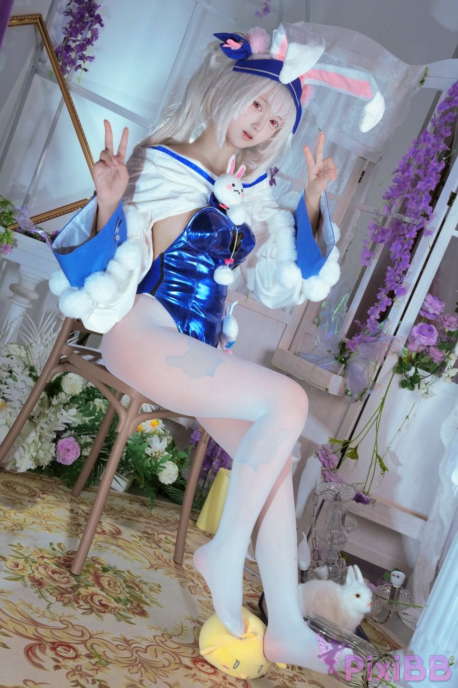Cosplayer Do you like Airi azur lane Lafite rabbit PixiBB.COM 018