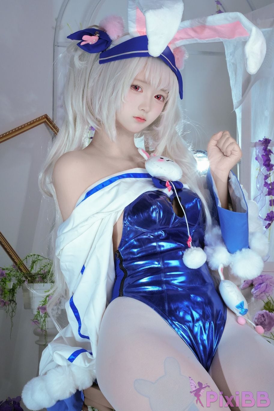 Cosplayer Do you like Airi azur lane Lafite rabbit PixiBB.COM 020