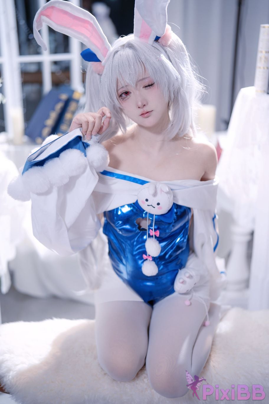 Cosplayer Do you like Airi azur lane Lafite rabbit PixiBB.COM 027