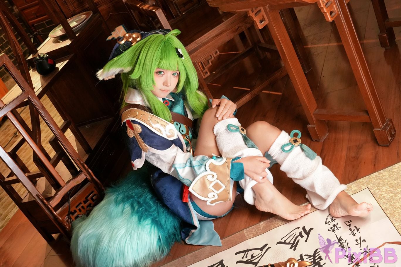 Do Cosplay like Ai Li Huohuo PixiBB.COM 002