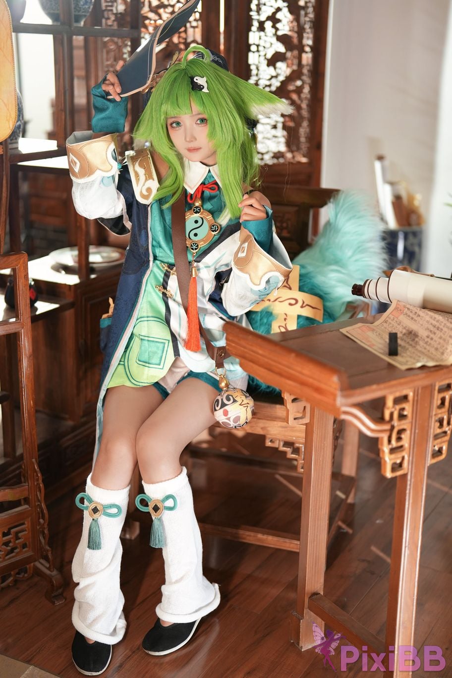 Do Cosplay like Ai Li Huohuo PixiBB.COM 004