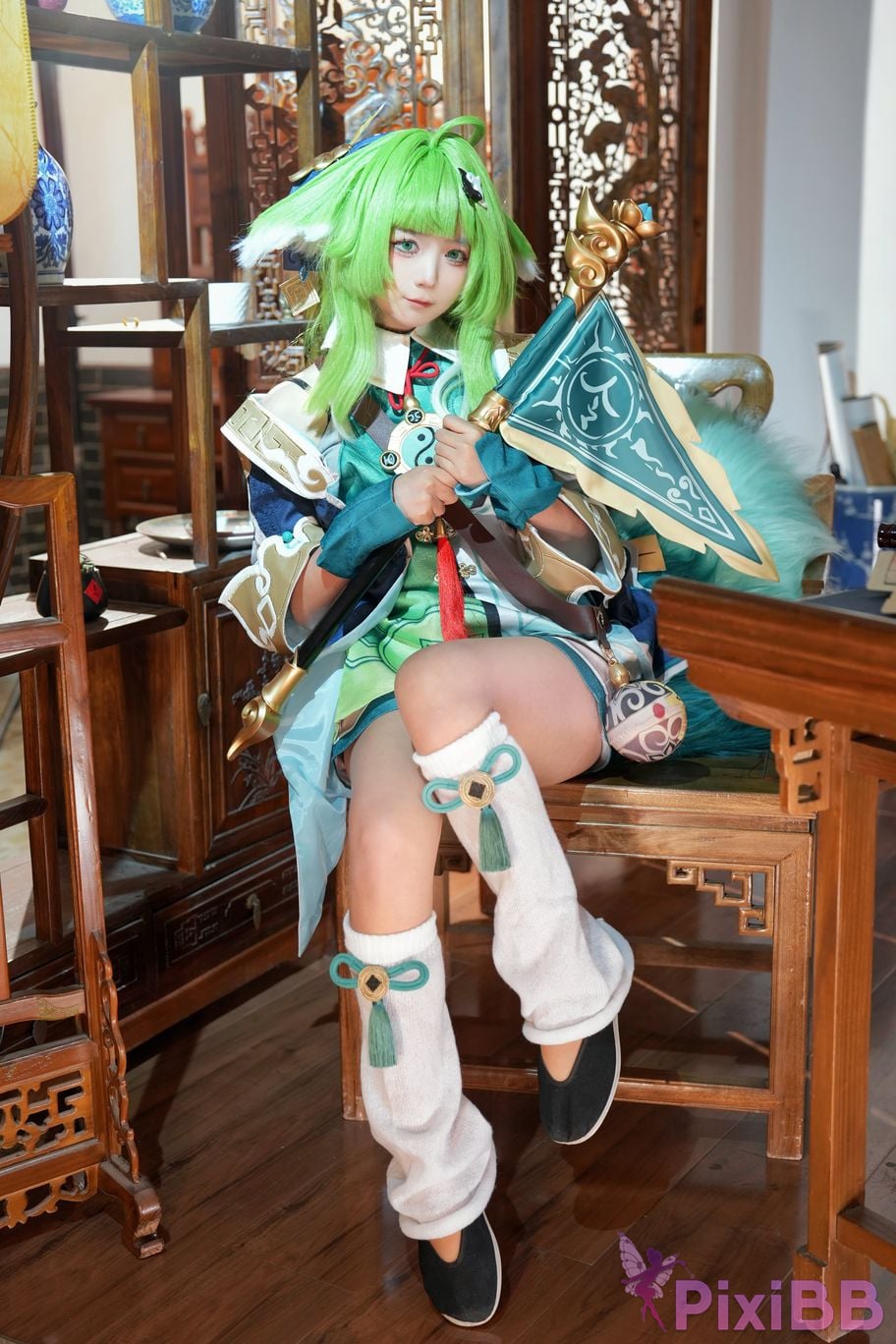 Do Cosplay like Ai Li Huohuo PixiBB.COM 007