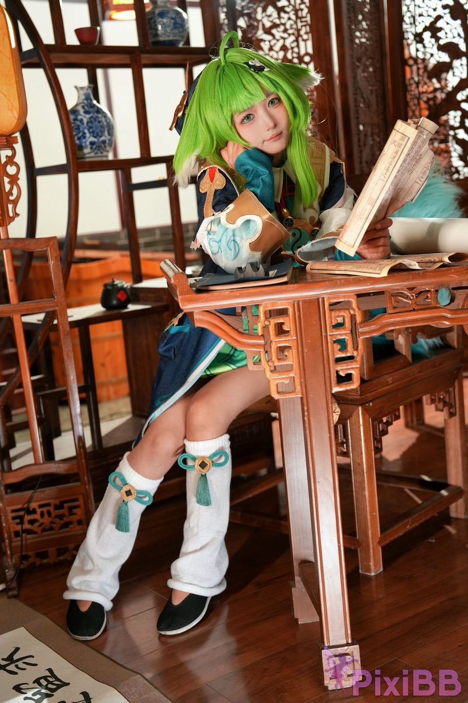Do Cosplay like Ai Li Huohuo PixiBB.COM 010