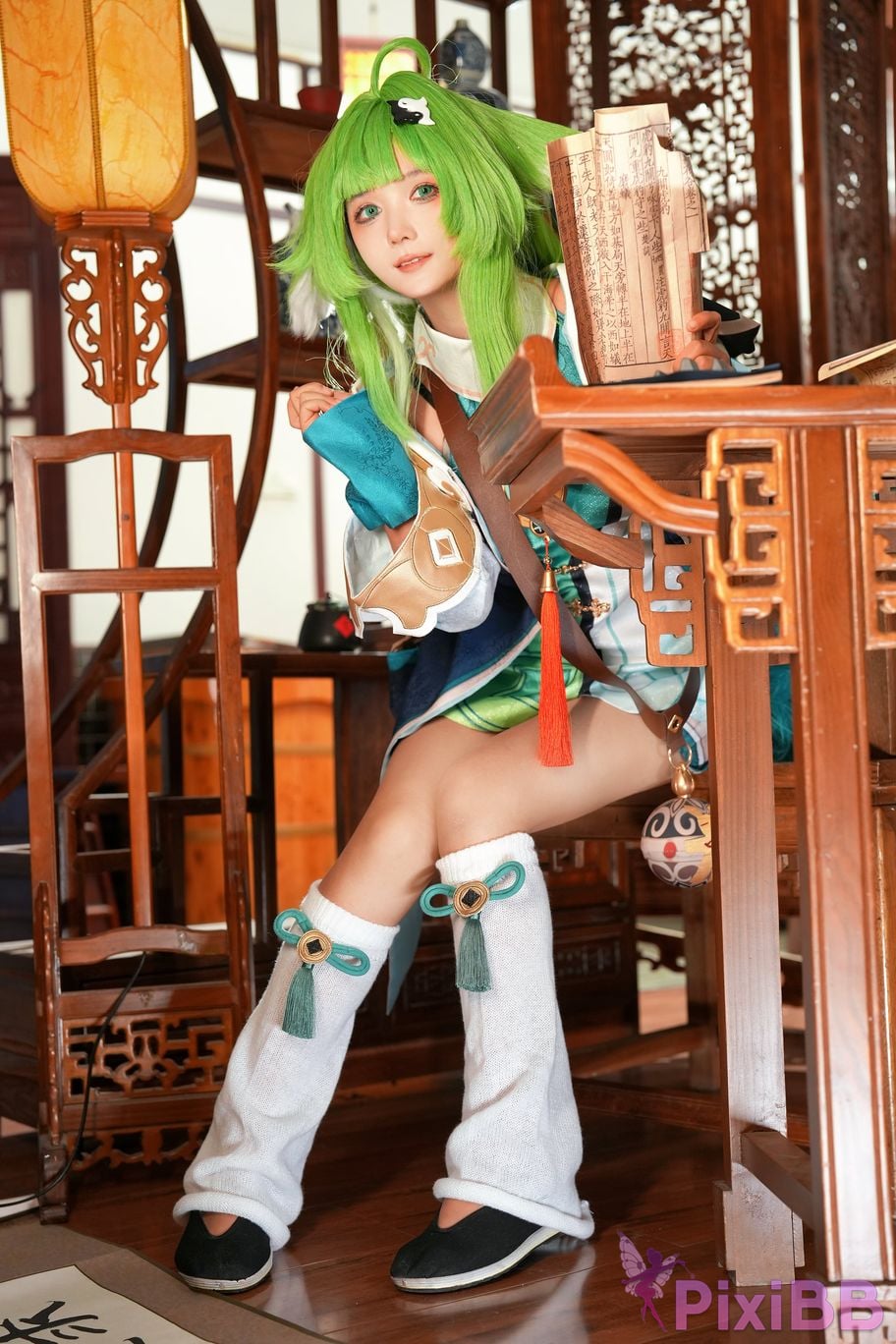Do Cosplay like Ai Li Huohuo PixiBB.COM 014