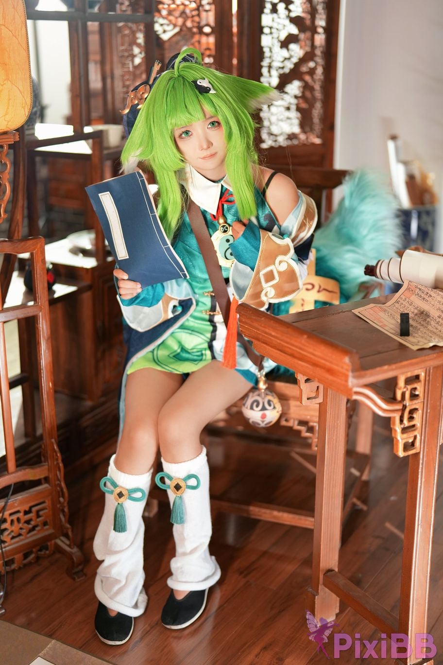 Do Cosplay like Ai Li Huohuo PixiBB.COM 015
