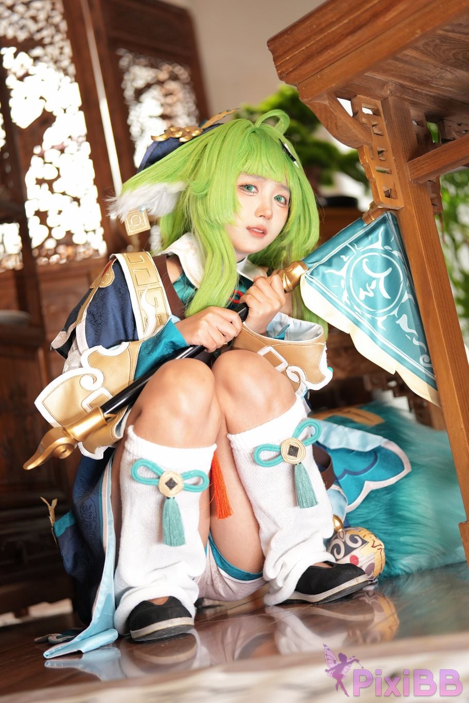 Do Cosplay like Ai Li Huohuo PixiBB.COM 018