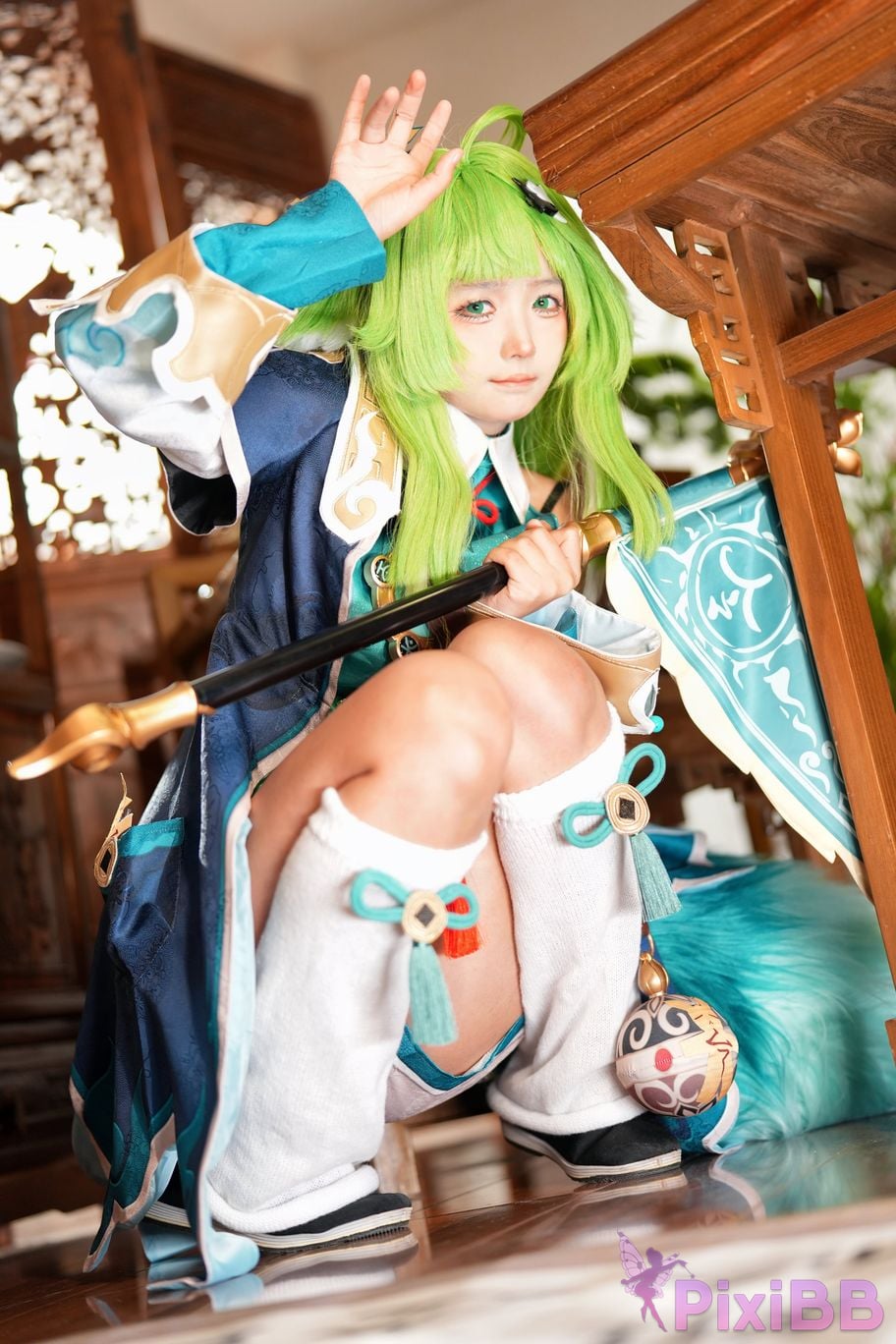 Do Cosplay like Ai Li Huohuo PixiBB.COM 019