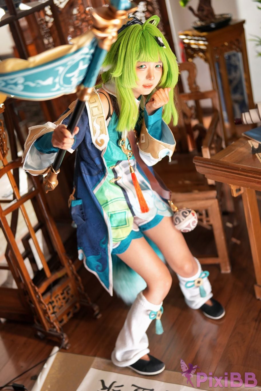 Do Cosplay like Ai Li Huohuo PixiBB.COM 020
