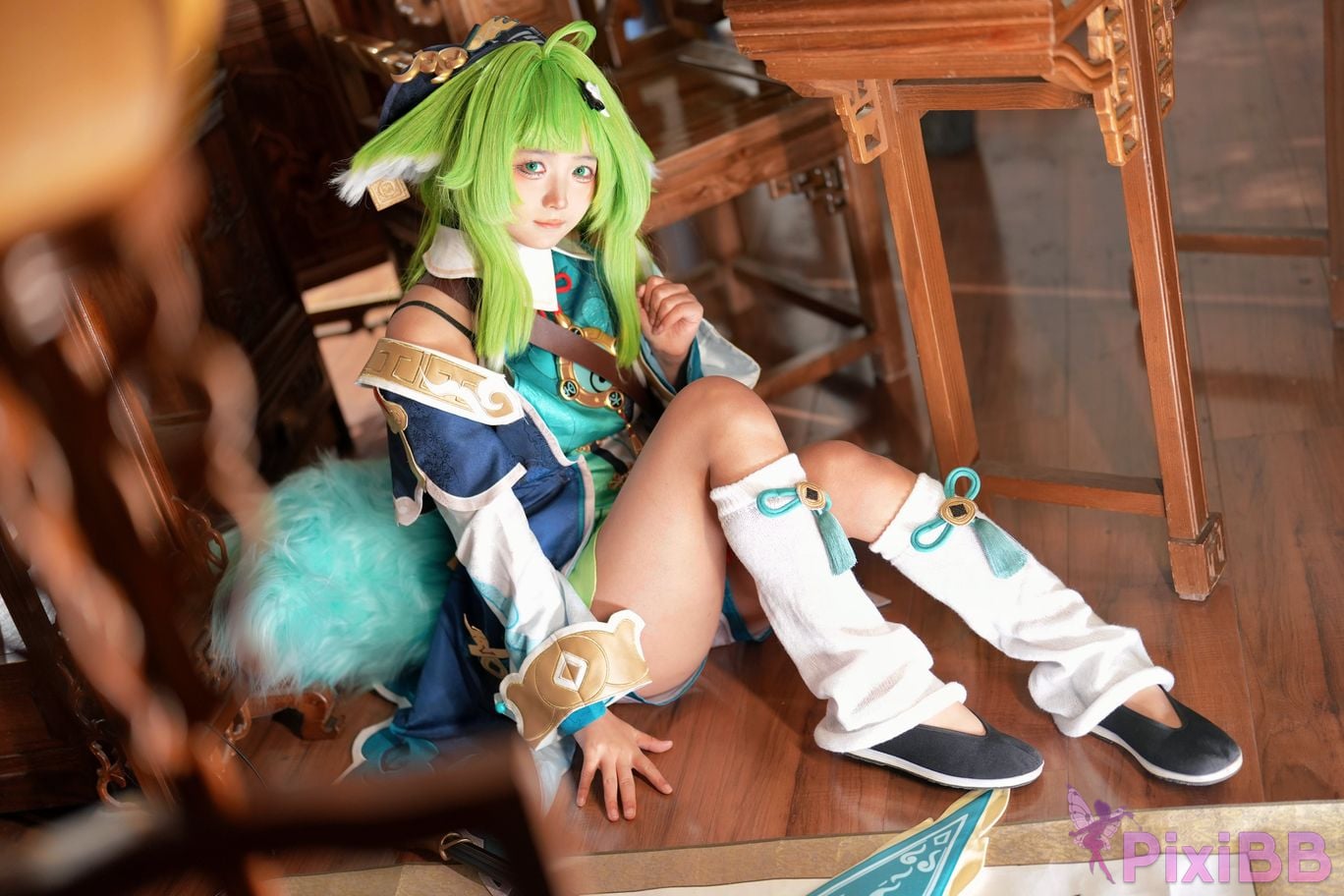 Do Cosplay like Ai Li Huohuo PixiBB.COM 021
