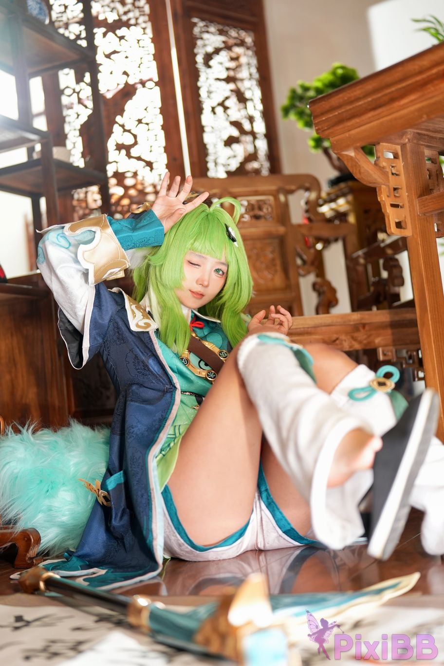 Do Cosplay like Ai Li Huohuo PixiBB.COM 022