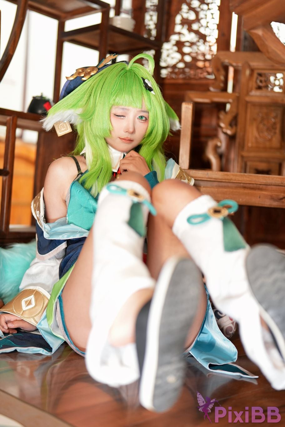 Do Cosplay like Ai Li Huohuo PixiBB.COM 025