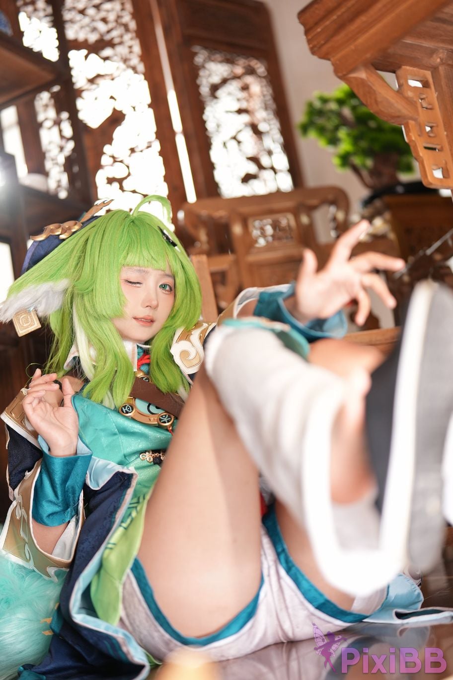 Do Cosplay like Ai Li Huohuo PixiBB.COM 026