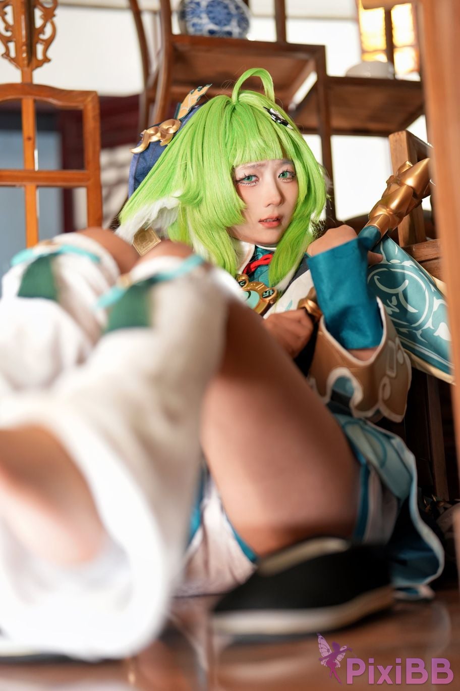 Do Cosplay like Ai Li Huohuo PixiBB.COM 027