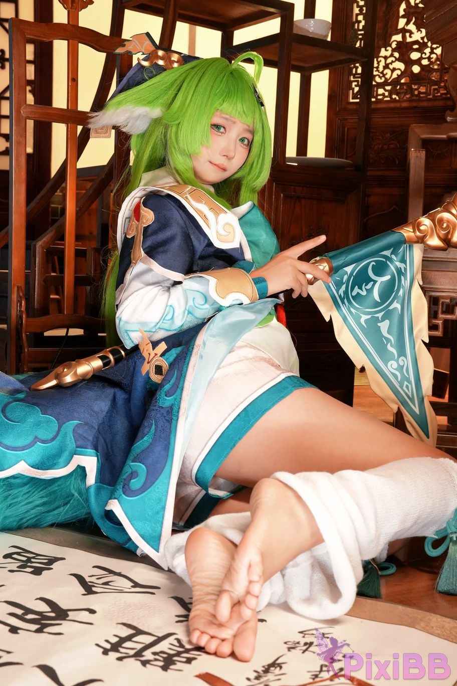 Do Cosplay like Ai Li Huohuo PixiBB.COM 028