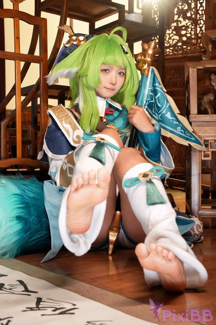 Do Cosplay like Ai Li Huohuo PixiBB.COM 029