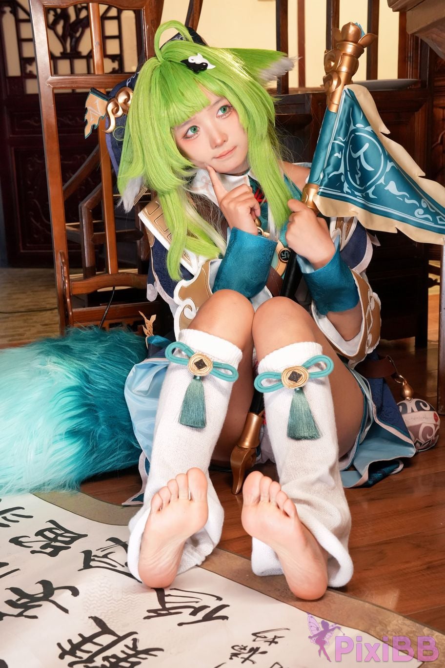 Do Cosplay like Ai Li Huohuo PixiBB.COM 030