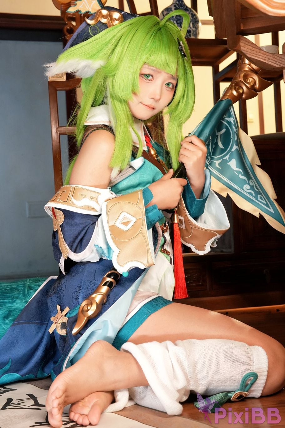 Do Cosplay like Ai Li Huohuo PixiBB.COM 032