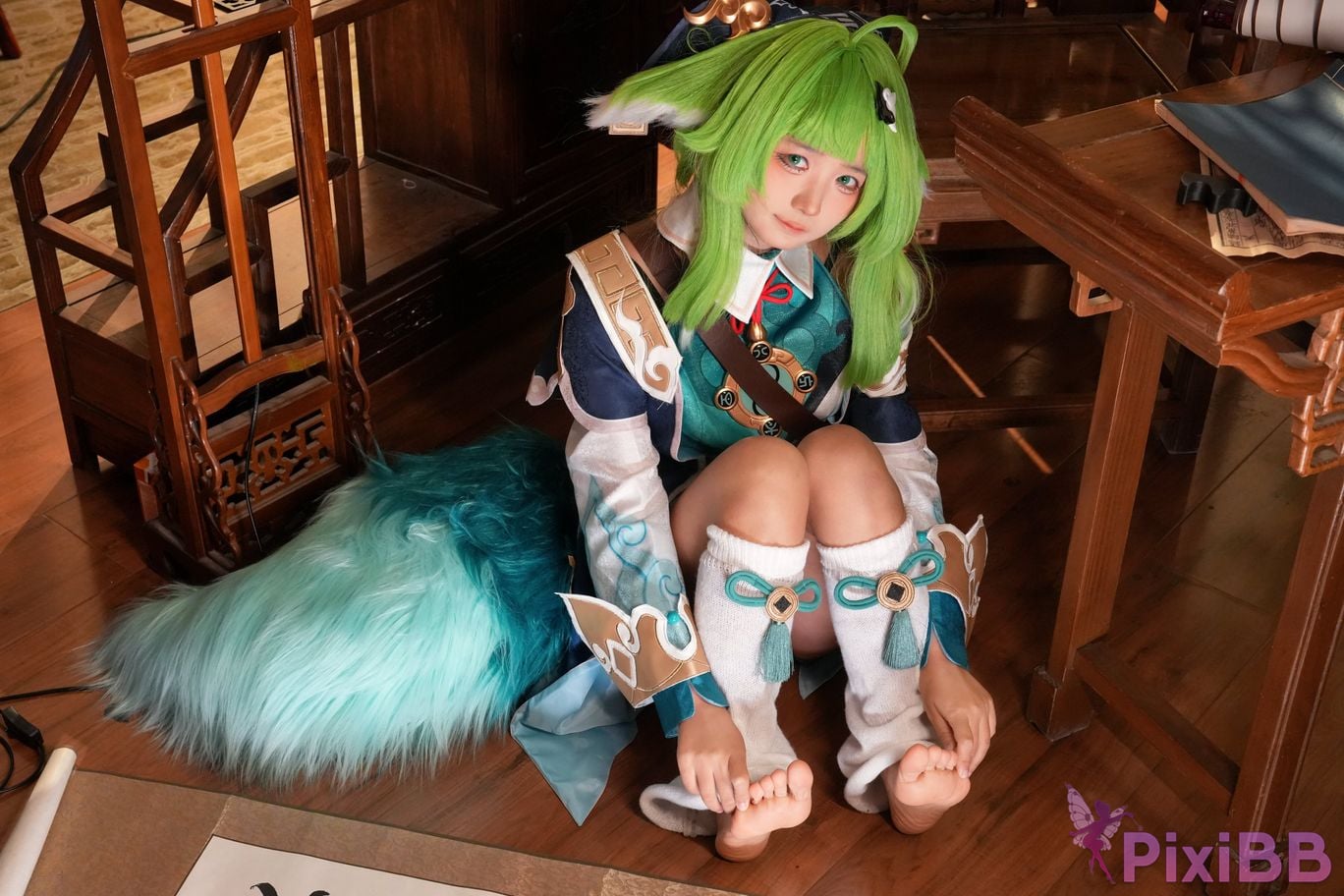 Do Cosplay like Ai Li Huohuo PixiBB.COM 034