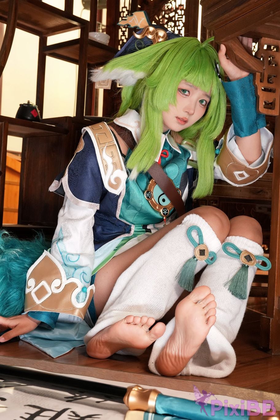 Do Cosplay like Ai Li Huohuo PixiBB.COM 037
