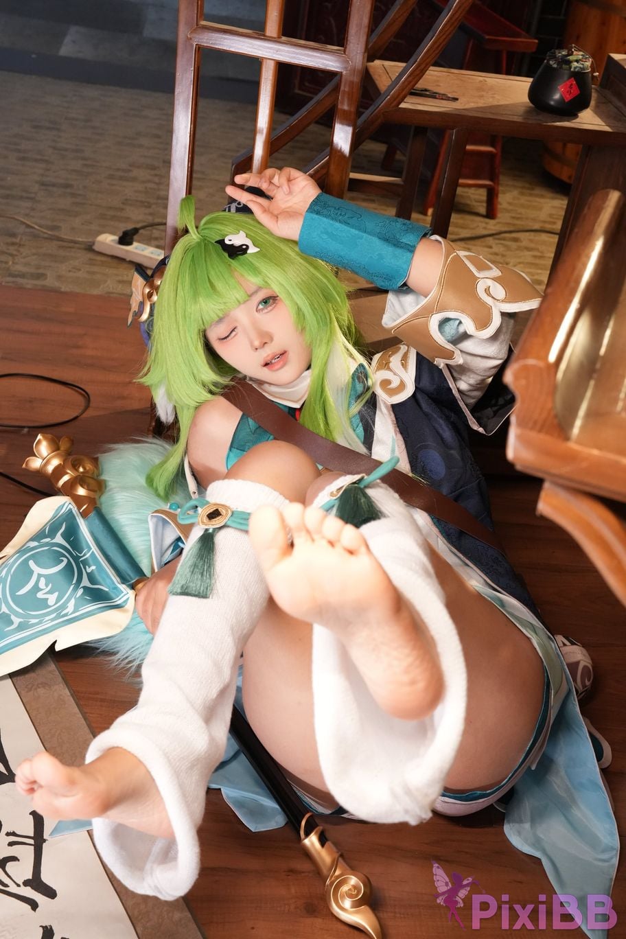 Do Cosplay like Ai Li Huohuo PixiBB.COM 041