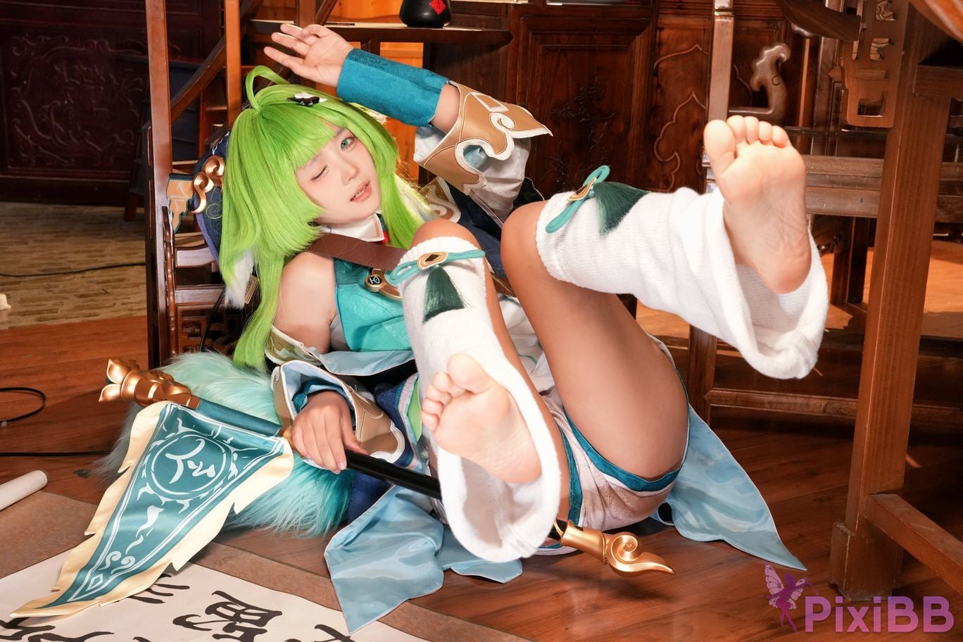 Do Cosplay like Ai Li Huohuo PixiBB.COM 042